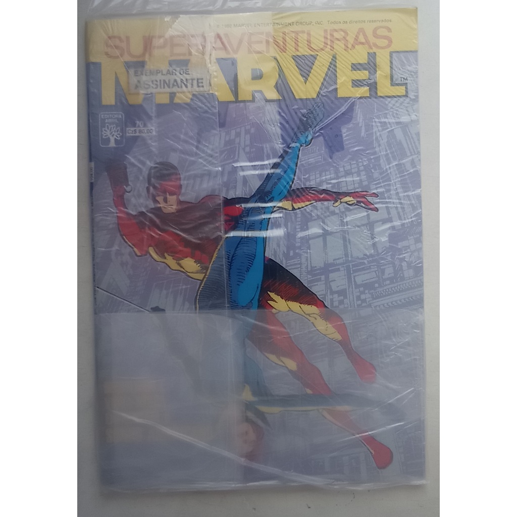 HQ Superaventuras Marvel Nº 70 - Demolidor - Ed. Abril - 1988