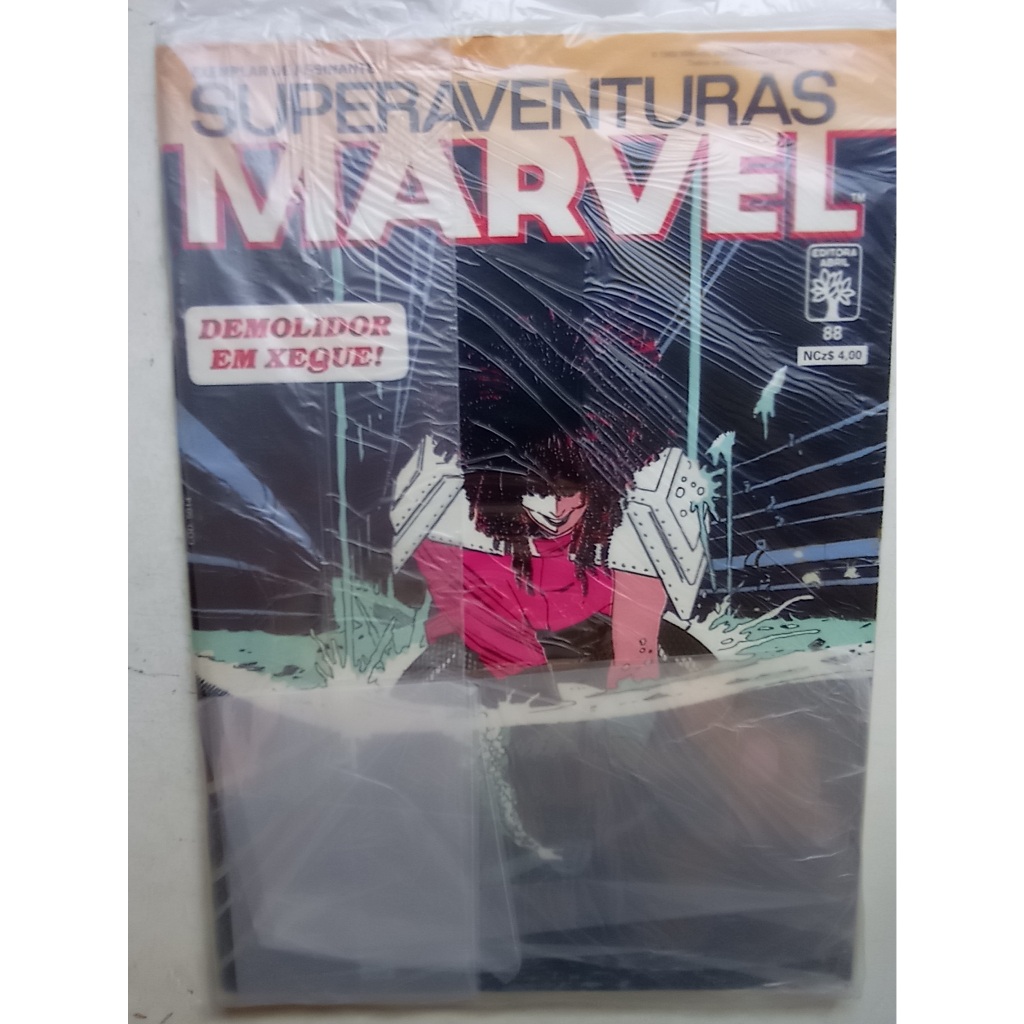 HQ Superaventuras Marvel Nº 88 - Demolidor - Ed. Abril - 1989