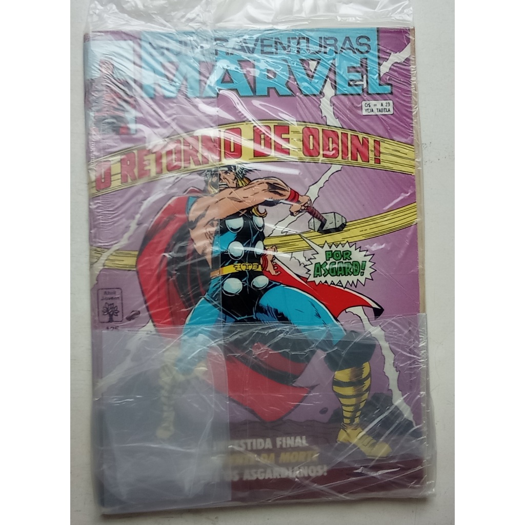 HQ Superaventuras Marvel Nº 125 - Thor - Ed. Abril - 1992