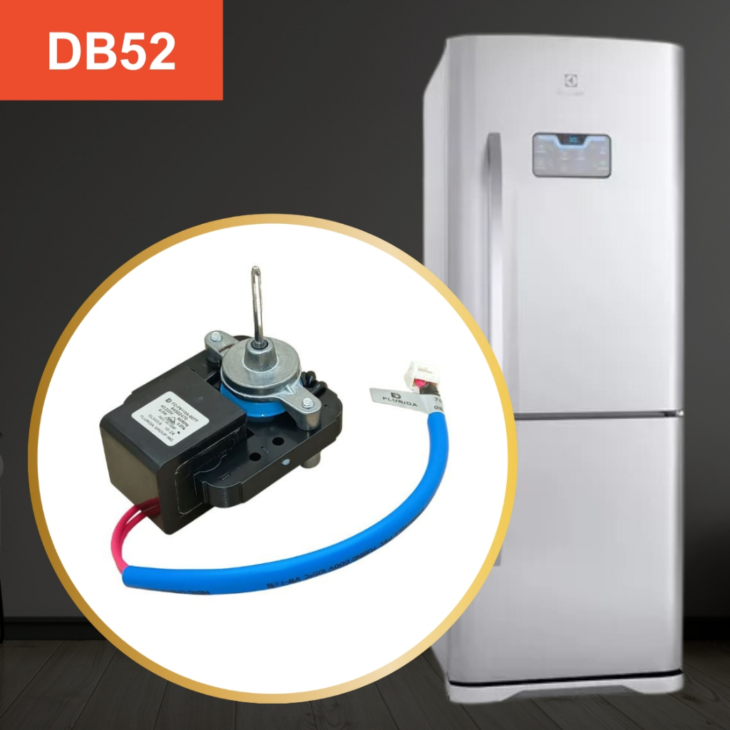 Motor Ventilador Original 220v 70202472 Geladeira Electrolux Db52 Motoventilador