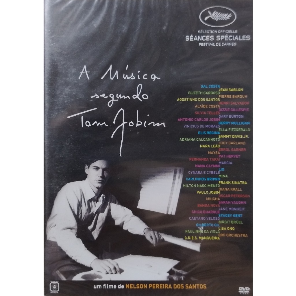 Dvd A Música Segundo Tom Jobim Nelson Pereira Lacrado