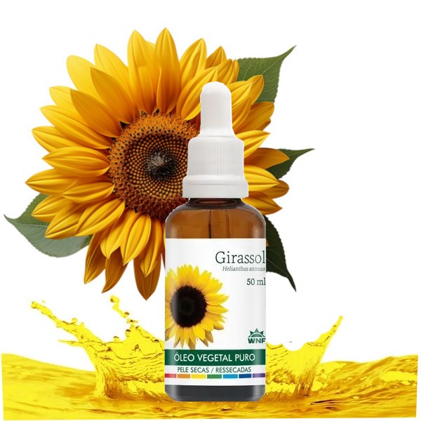 Óleo Vegetal Girassol Puro WNF 100% Original - 50ml