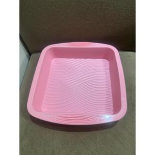 Forma De Silicone Quadrada Assadeira De Bolos e Tortas em Oferta na Shopee