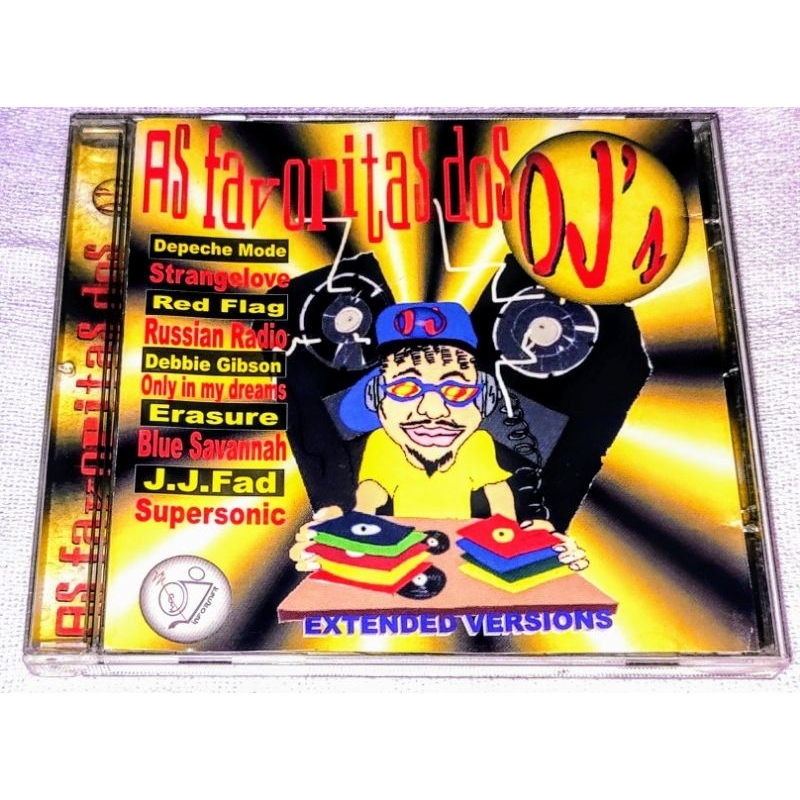 Cd As Favoritas dos Dj's Extended Version - Informer Music original usado flash house dance