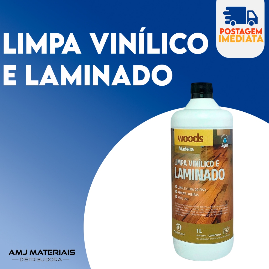 Limpa Vinilico E Laminado Woods Madeira Bellinzoni 1l em Oferta na Shopee