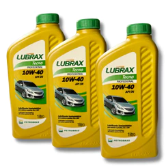 KIT TROCA DE ÓLEO 3 UNI 10W40 SEMISSINTETICO LUBRAX TECNO