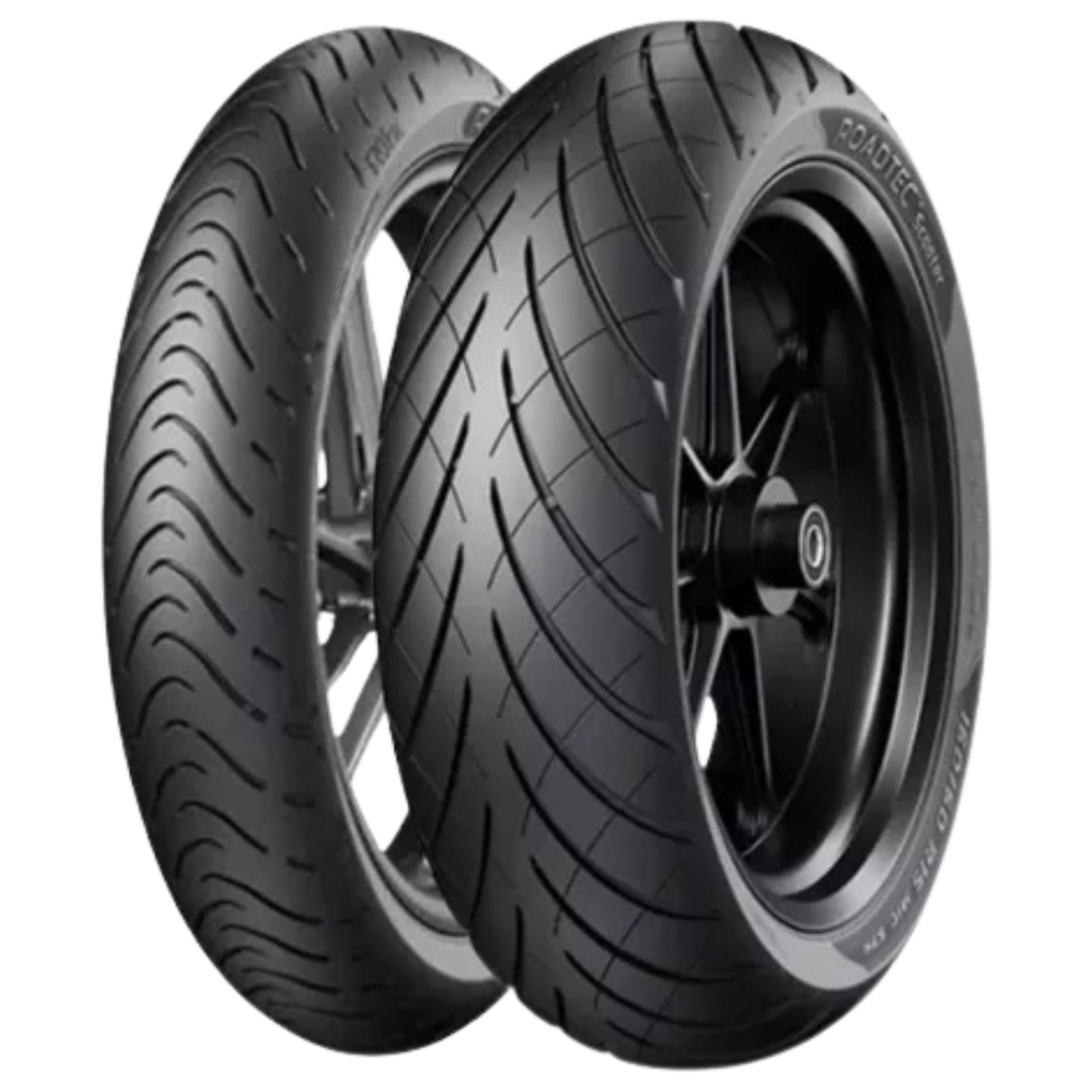 Par Pneu Roadtec Scooter Metzeler 90/90-12 + 100/90-10