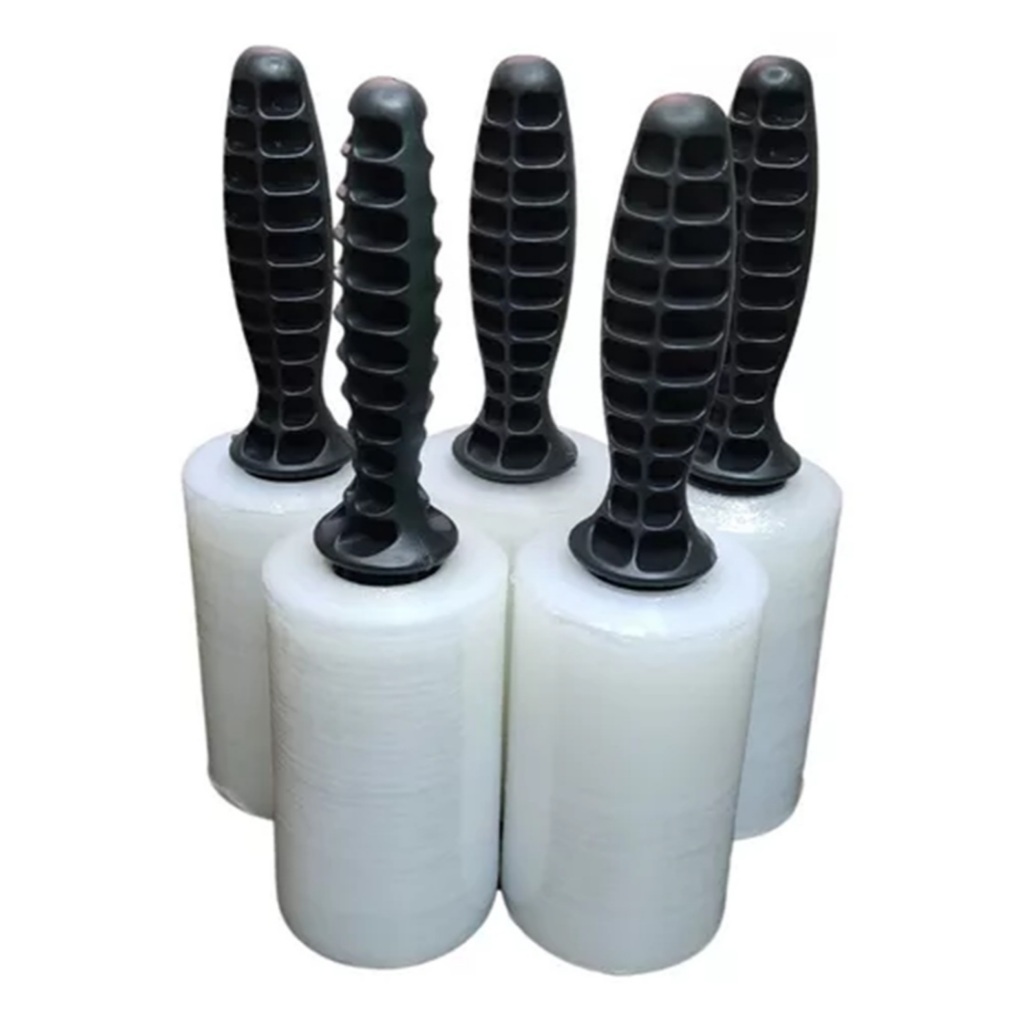 25 Filme Stretch Com Cabo Aplicador 10 Cm