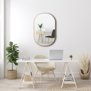 Espelho Orgânico com Design Moderno e Sofisticado 60x40cm  - Para Quarto Sala Banheiro em Oferta na Shopee