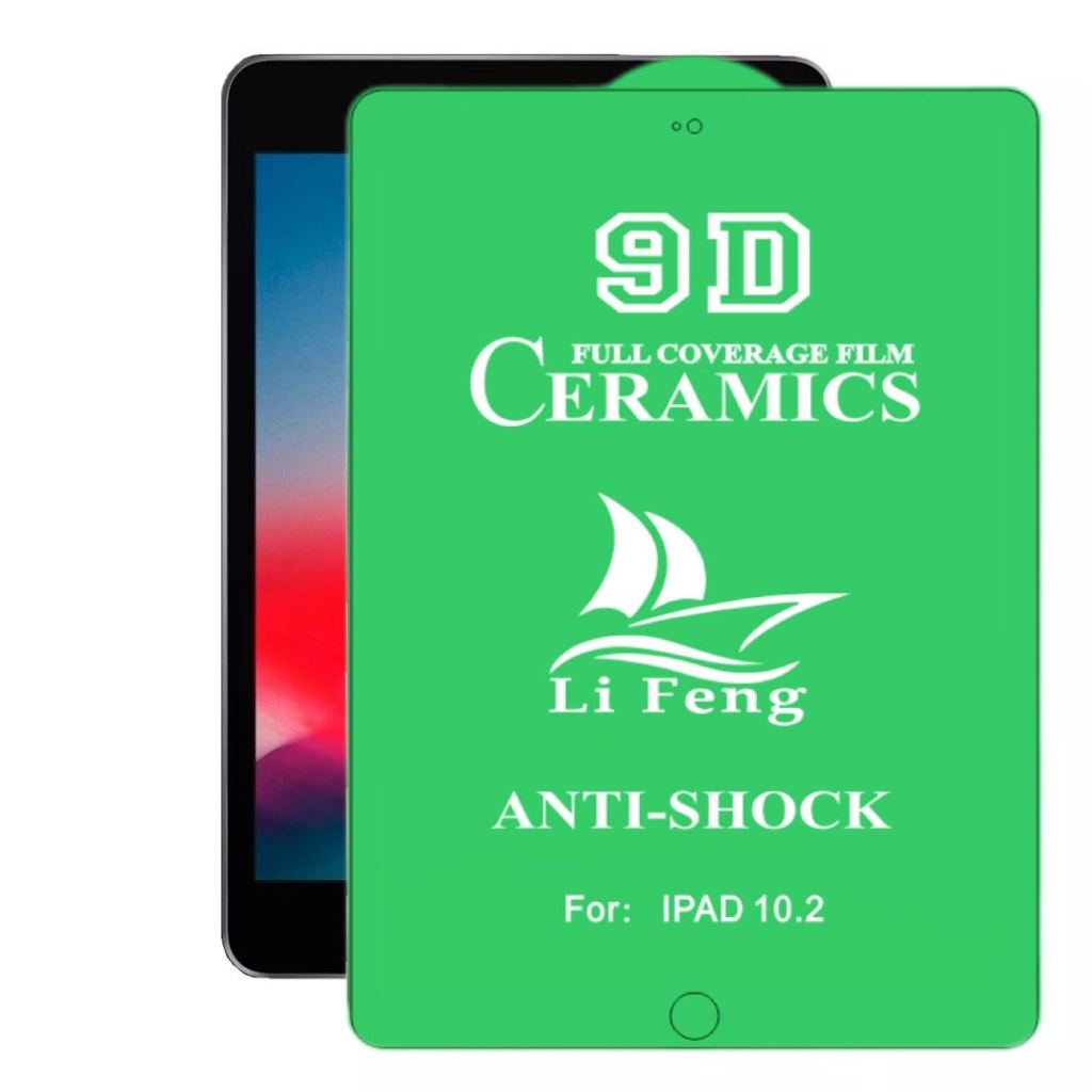 Película Protetora de Cerâmica Transparente Brilhante para iPad 10th Geração/ iPad 7/8/9ª 10.2” Polegadas em Oferta na Shopee