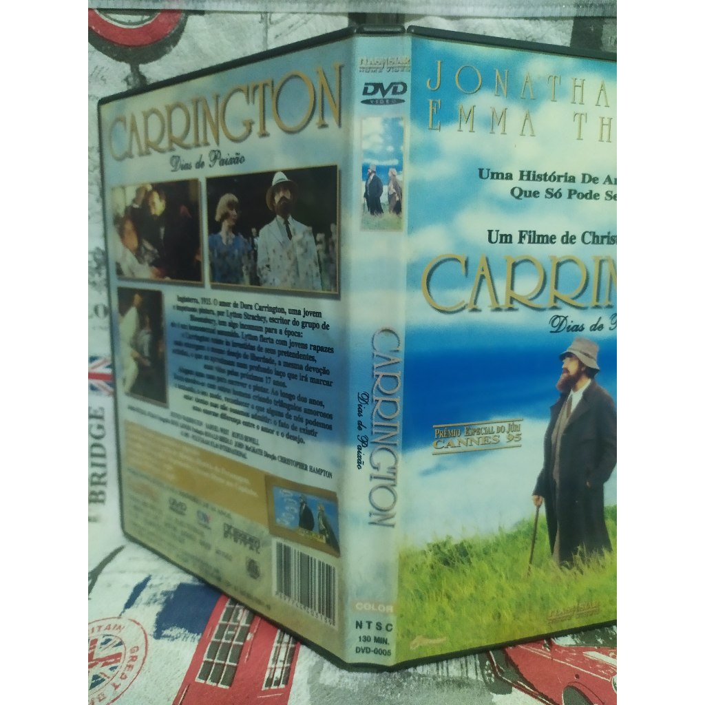 DVD Carrington Dias De Paixão (1995)