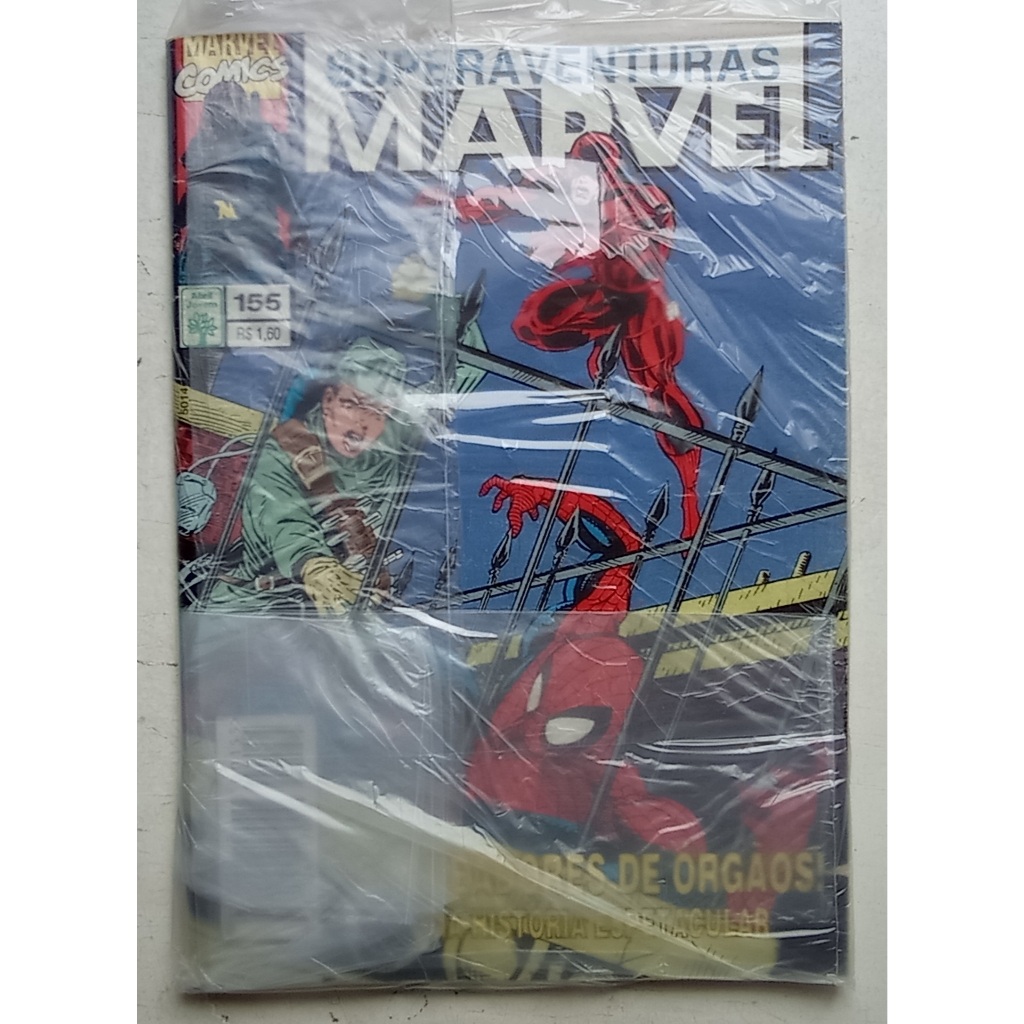 HQ Superaventuras Marvel Nº 155 - Demolidor - Ed. Abril - 1995