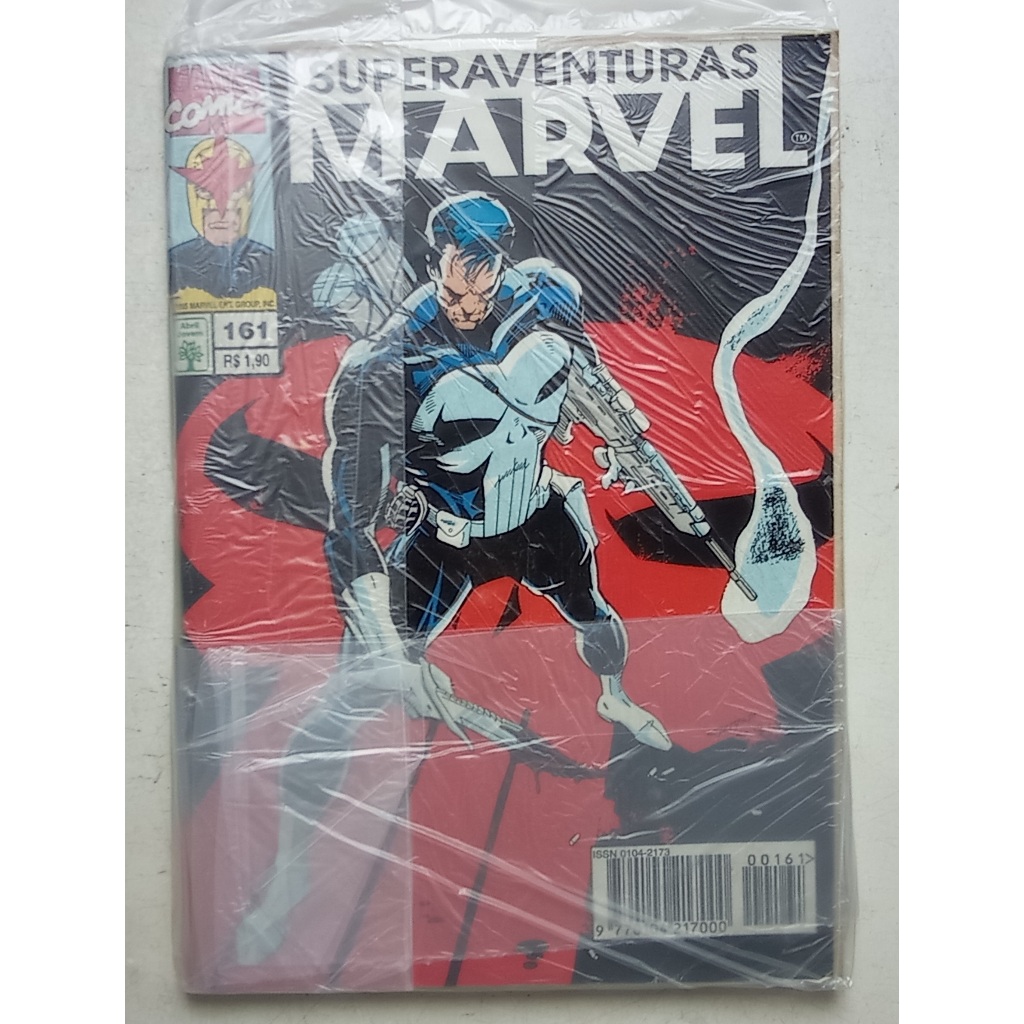 HQ Superaventuras Marvel Nº 161 - Justiceiro - Ed. Abril - 1995