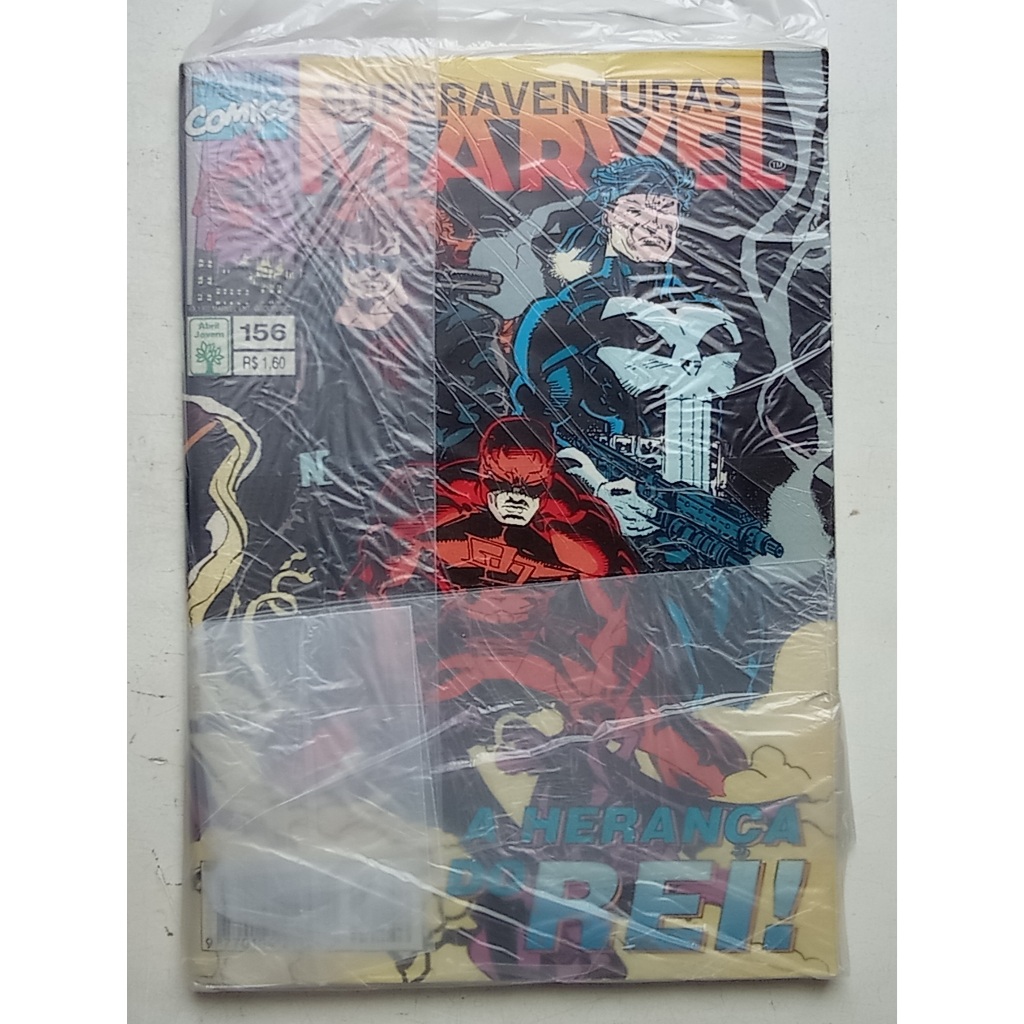 HQ Superaventuras Marvel Nº 156 - Demolidor - Ed. Abril - 1995