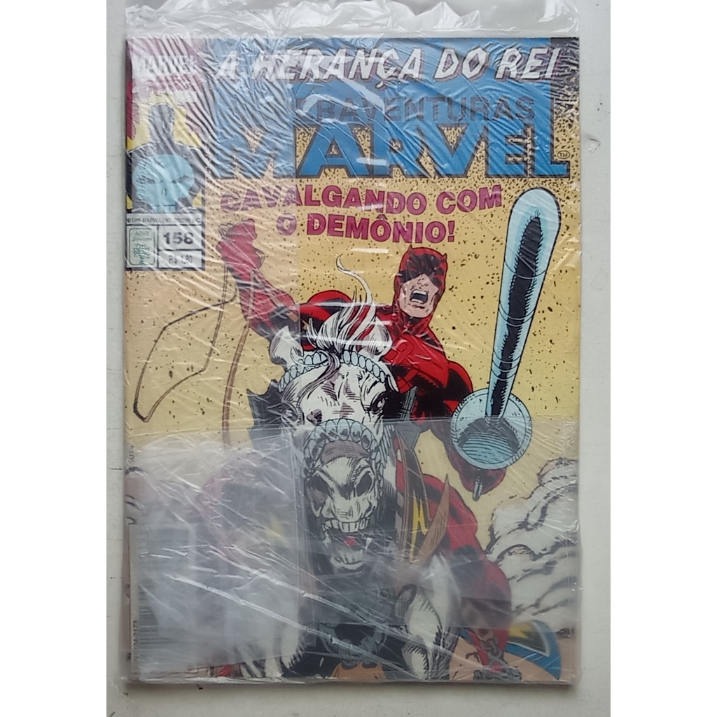 HQ Superaventuras Marvel Nº 158 - Demolidor - Ed. Abril - 1995