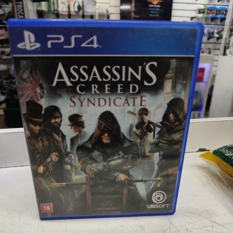 Jogo em Midia Fisica Assassins Creed Syndicate Usado para PS4 PS5