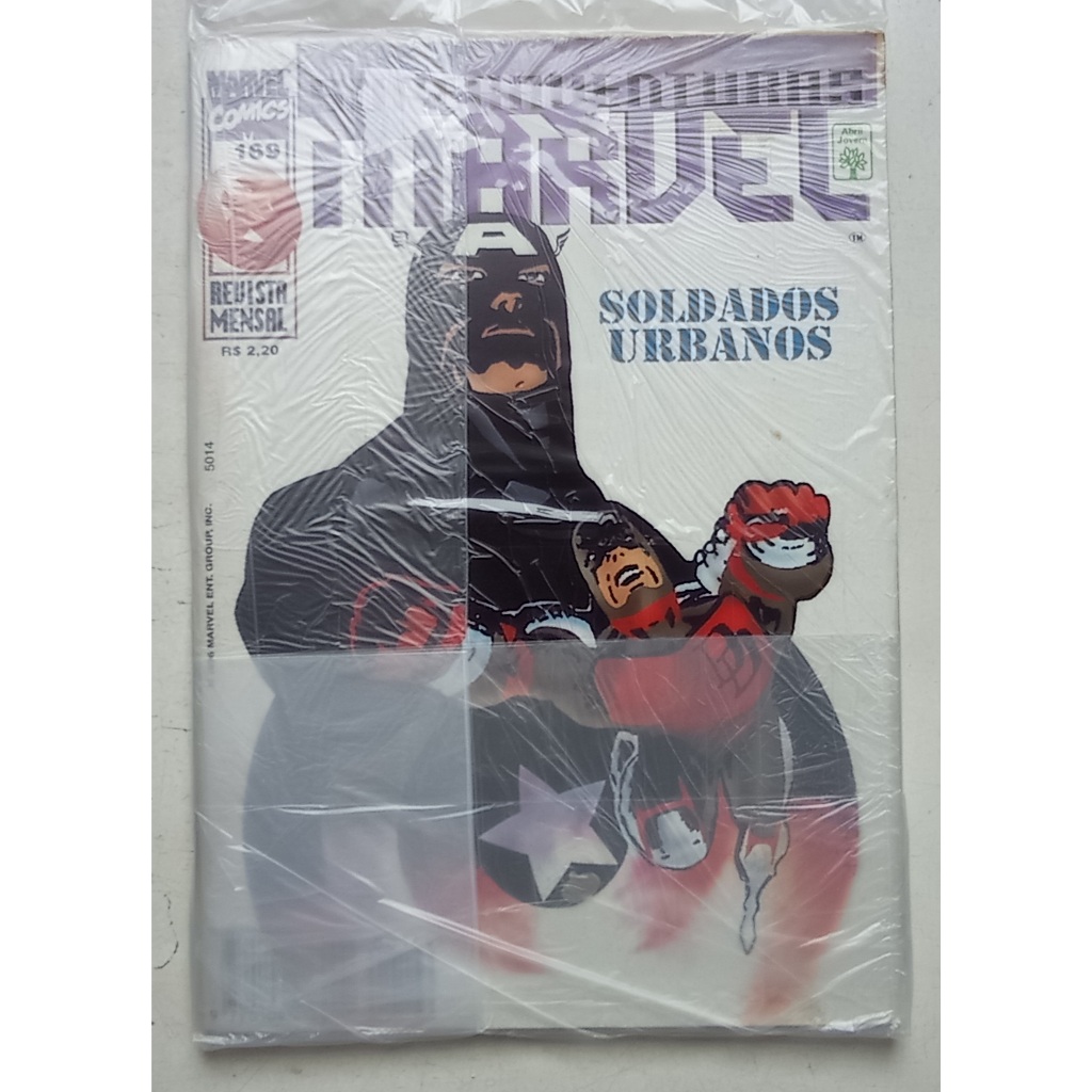 HQ Superaventuras Marvel Nº 169 - Capitão América - 1995