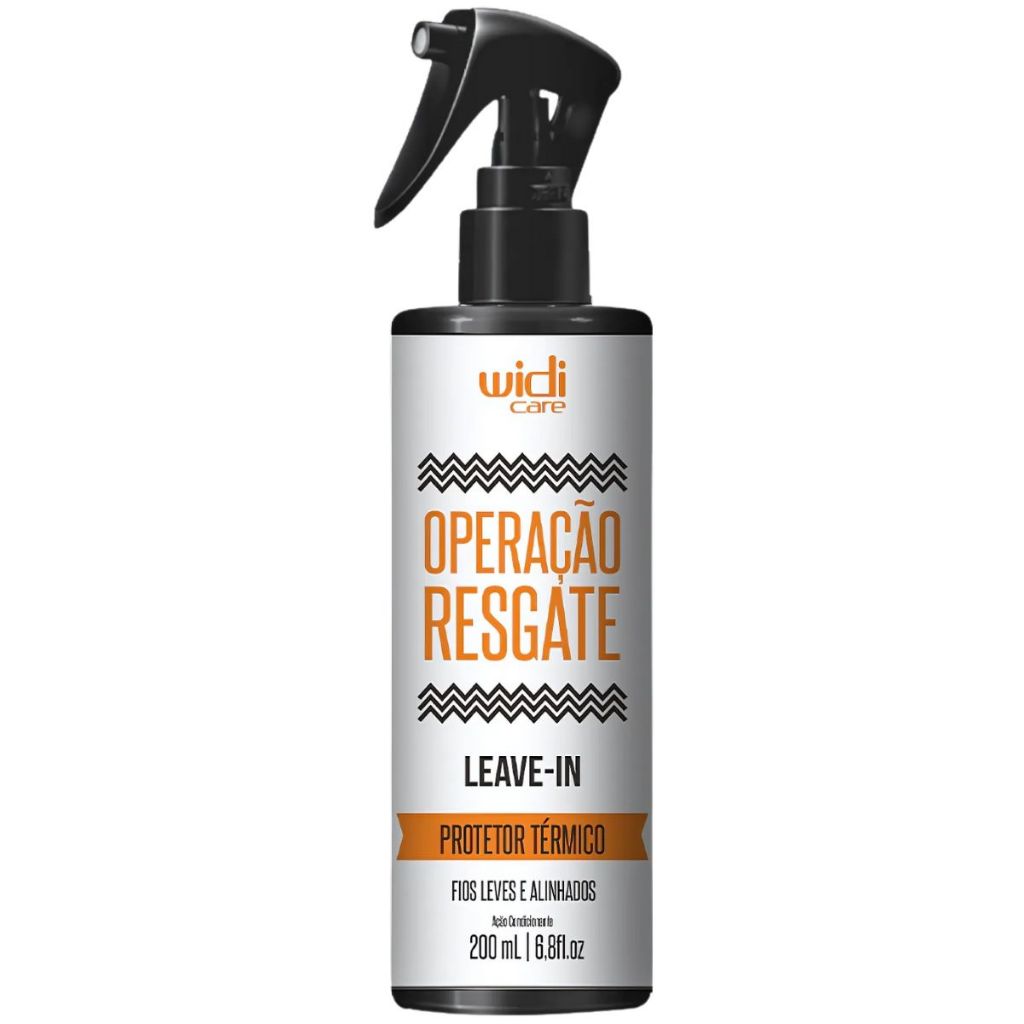 Leave In Finalizador Protetor Térmico Operação Resgate 200ml Widi Care