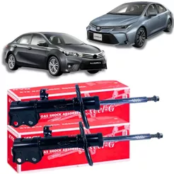 Par Amortecedor Dianteiro Toyota Corolla 1.8 2.0 2015 2019