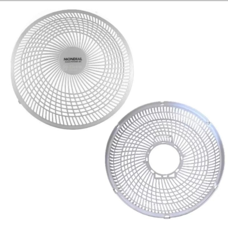 Grade dianteira e grade traseira para ventilador Mondial 40cm original