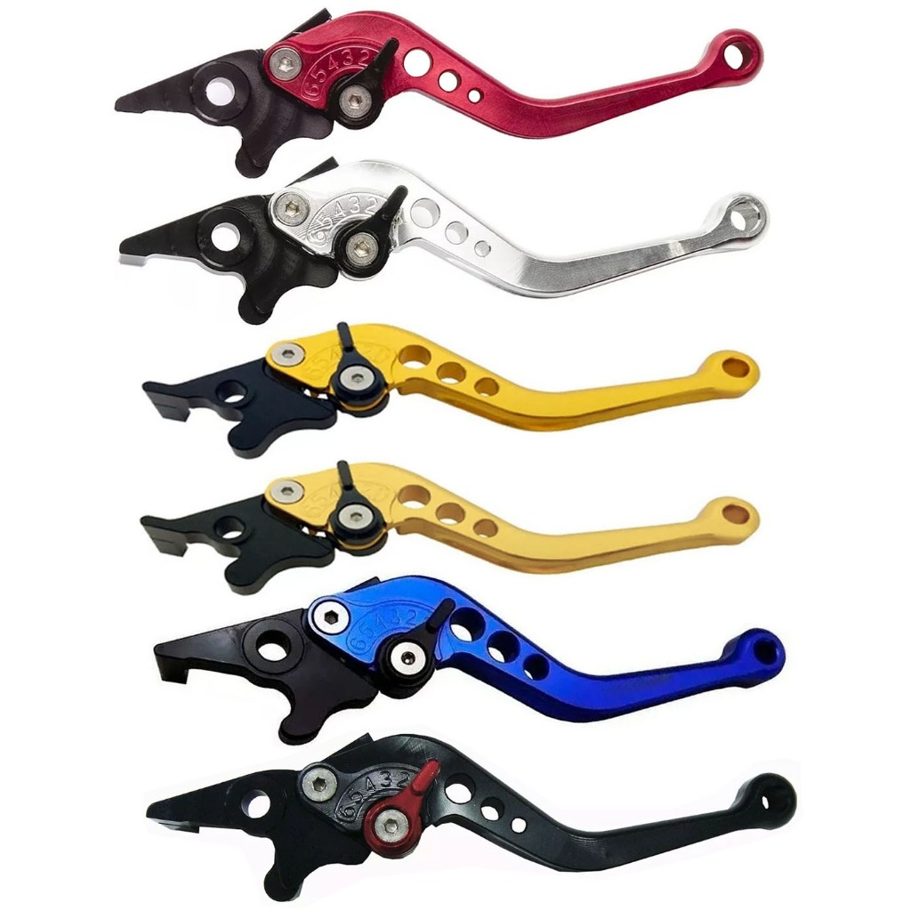 Manete Alumínio Ybr 125 a Disco Fazer 250 Xtz125 Dt200 Lander 250 Tenere 250 com Regulagem Esportivo Par