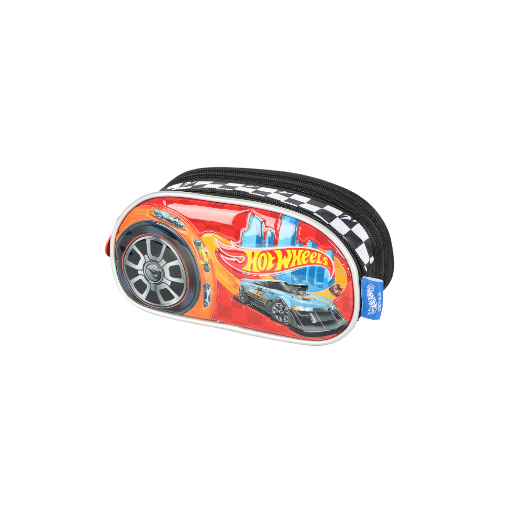 Estojo Triplo Escolar Meninos Hot Wheels ei41505 em Oferta na Shopee