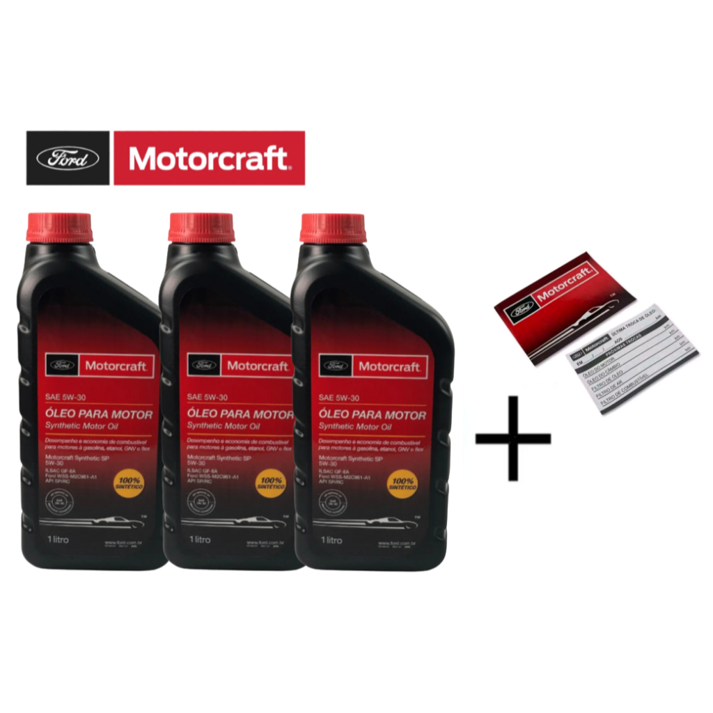 Óleo Sintético FORD Motorcraft 5w30 API SP 3 Litros em Oferta na Shopee