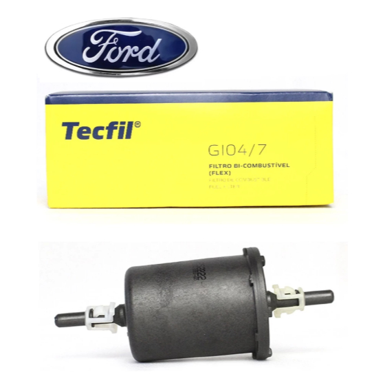 Filtro Combustível Linha Ford GI04/07 tecfil Ecosport New Fiesta Focus Fusion Ka em Oferta na Shopee