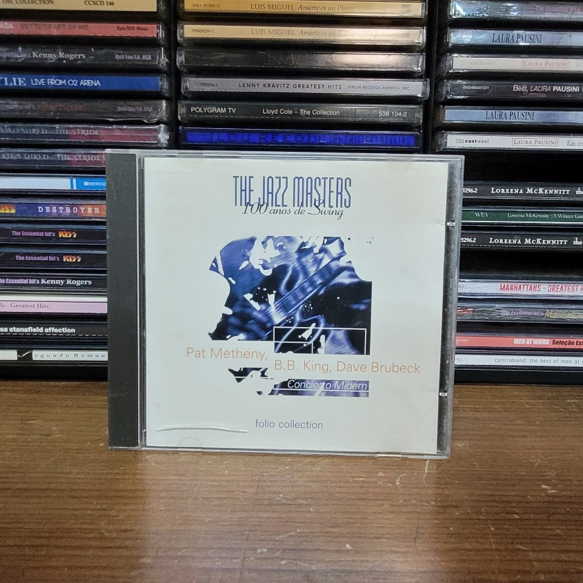 CD THE JAZZ MASTERS - 100 ANOS DE SWING - PAT METHERY, B.B. KING, DAVE BRUBECK