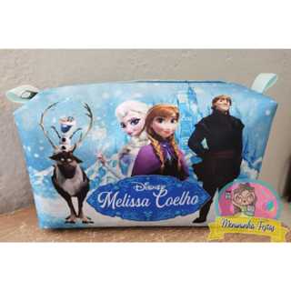 Necessaire Box Frozen Personalizada em Oferta na Shopee