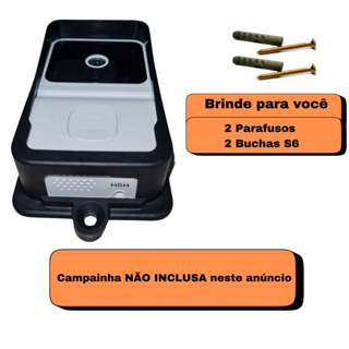 Proteção para Campainha Inteligente -  Case Anti Vandalismo Anti Furto e Chuva Campainha Tuya T23 em Oferta na Shopee