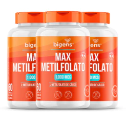 BIGENS KIT 3X MAX METILFOLATO 1000MCG 60 CAPS BIOGENS