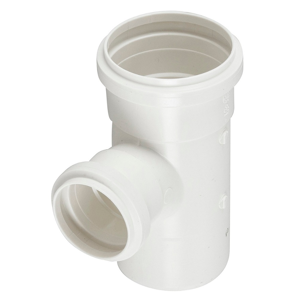 Te PVC Redução Para Tubo Esgoto 75mm X 50mm Tigre - Home & Living