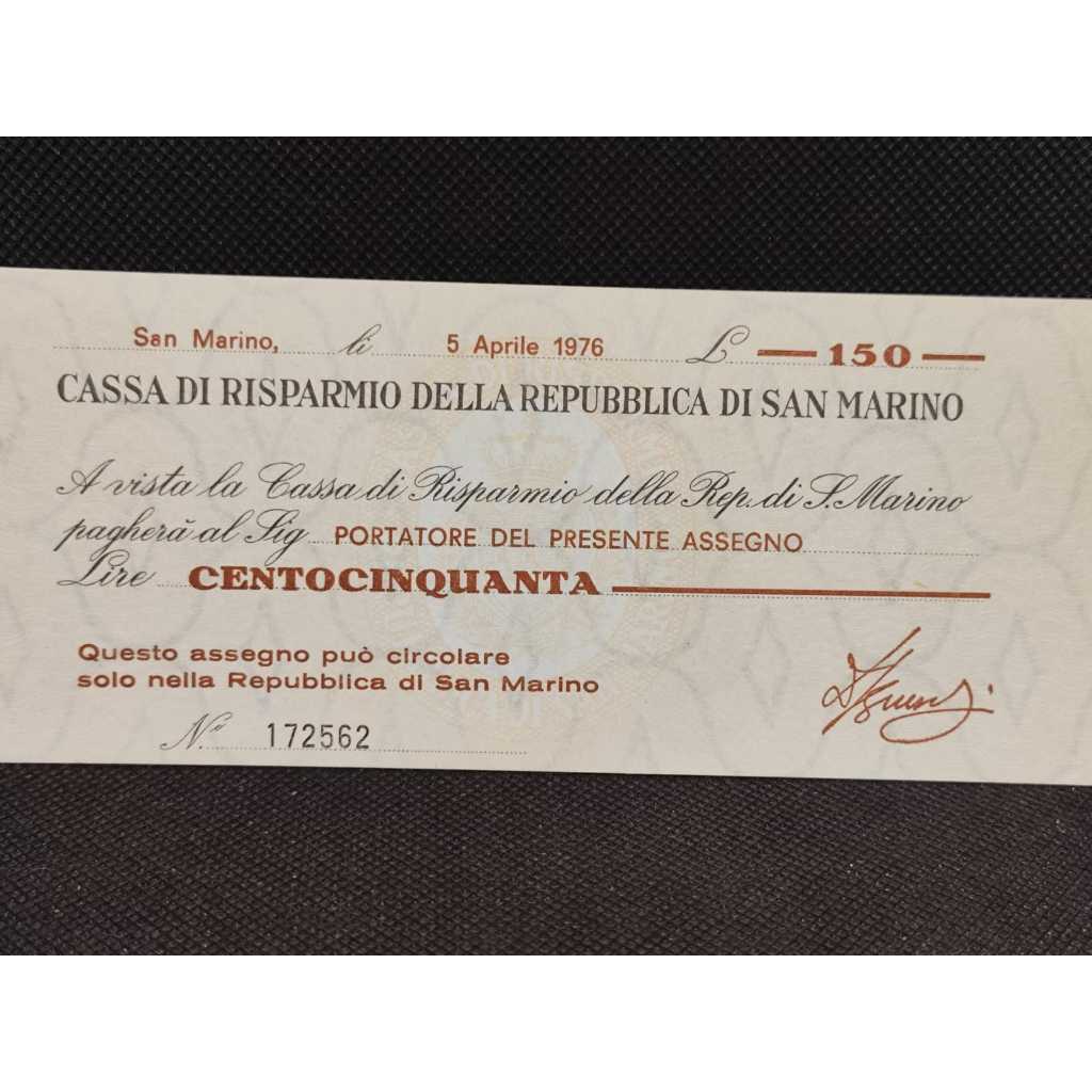 Cédula República de San Marino 200 lire