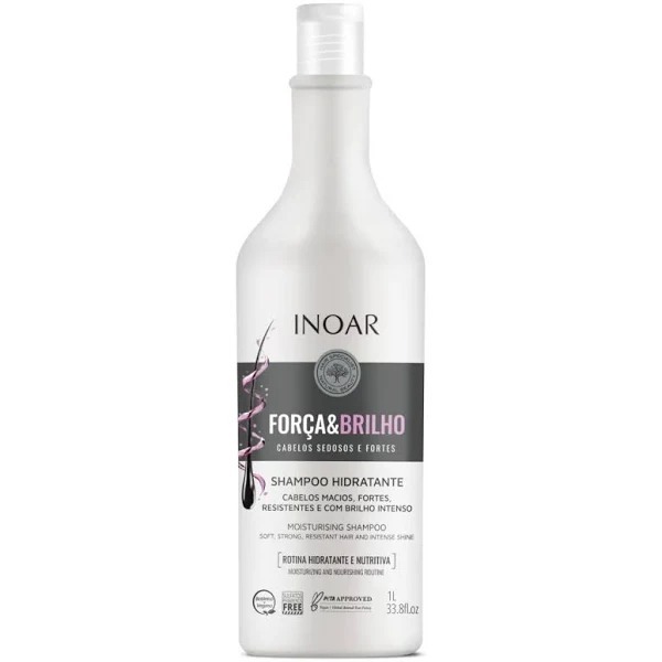 SHAMPOO INOAR FORÇA E BRILHO 1L em Oferta na Shopee