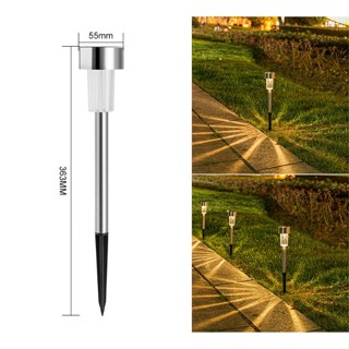 kit 3 ate 9un Luz solar para decoração externa luz noturna tubo de luz de jardim cor de luz todu cor em Oferta na Shopee