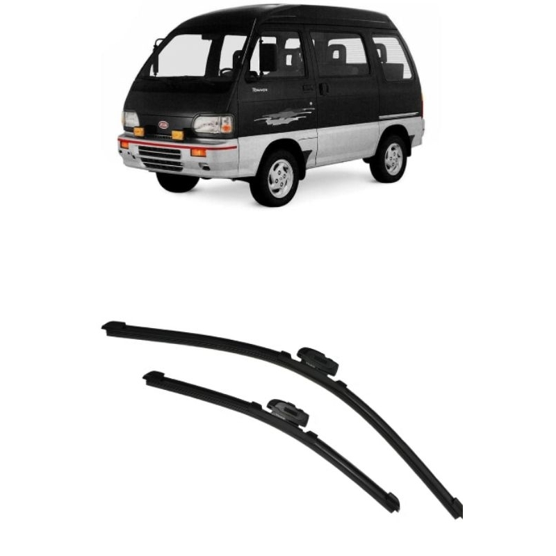 KIT 2 PEÇAS DE PALHETAS ÁSIA MOTORS TOWNER TRUCK 1993 ATÉ 2003