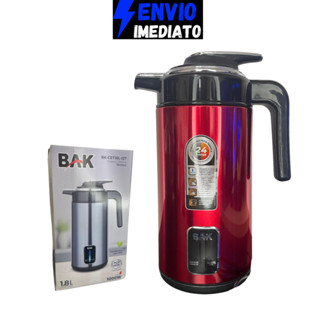 Chaleira Elétrica Jarra Garrafa Térmica Inox 1,8 Litros 110V e 220V em Oferta na Shopee