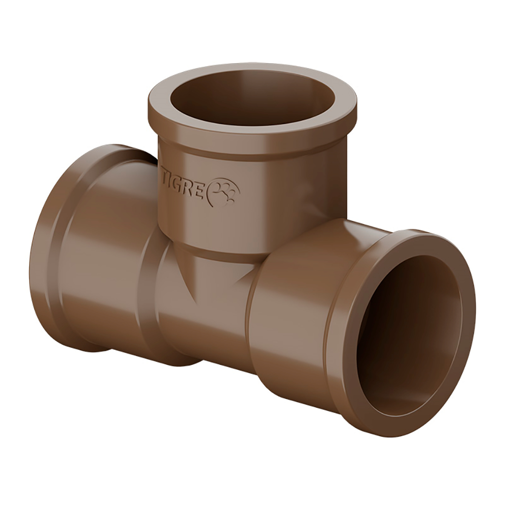 Te PVC Soldável 25mm Tigre em Oferta na Shopee