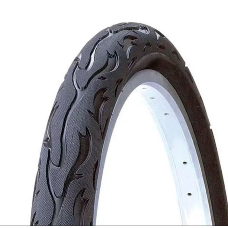 Pneu 26 x 2.125 Flame Vee Rubber slick com arame aro 26 bike manobra VRB287 preto