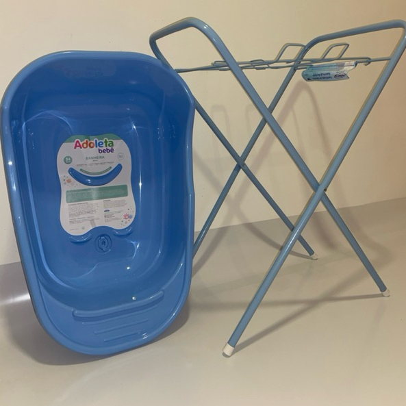 Kit Banho Suporte com banheira 34 litros