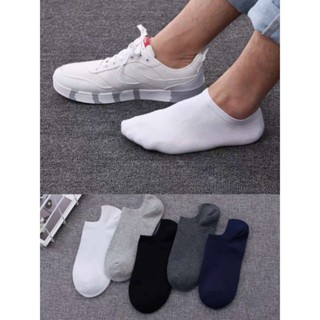 3/6/12 Pares de Meia Soquete Cano Curto Masculina Casual e versátil tamanho 40-46 em Oferta na Shopee