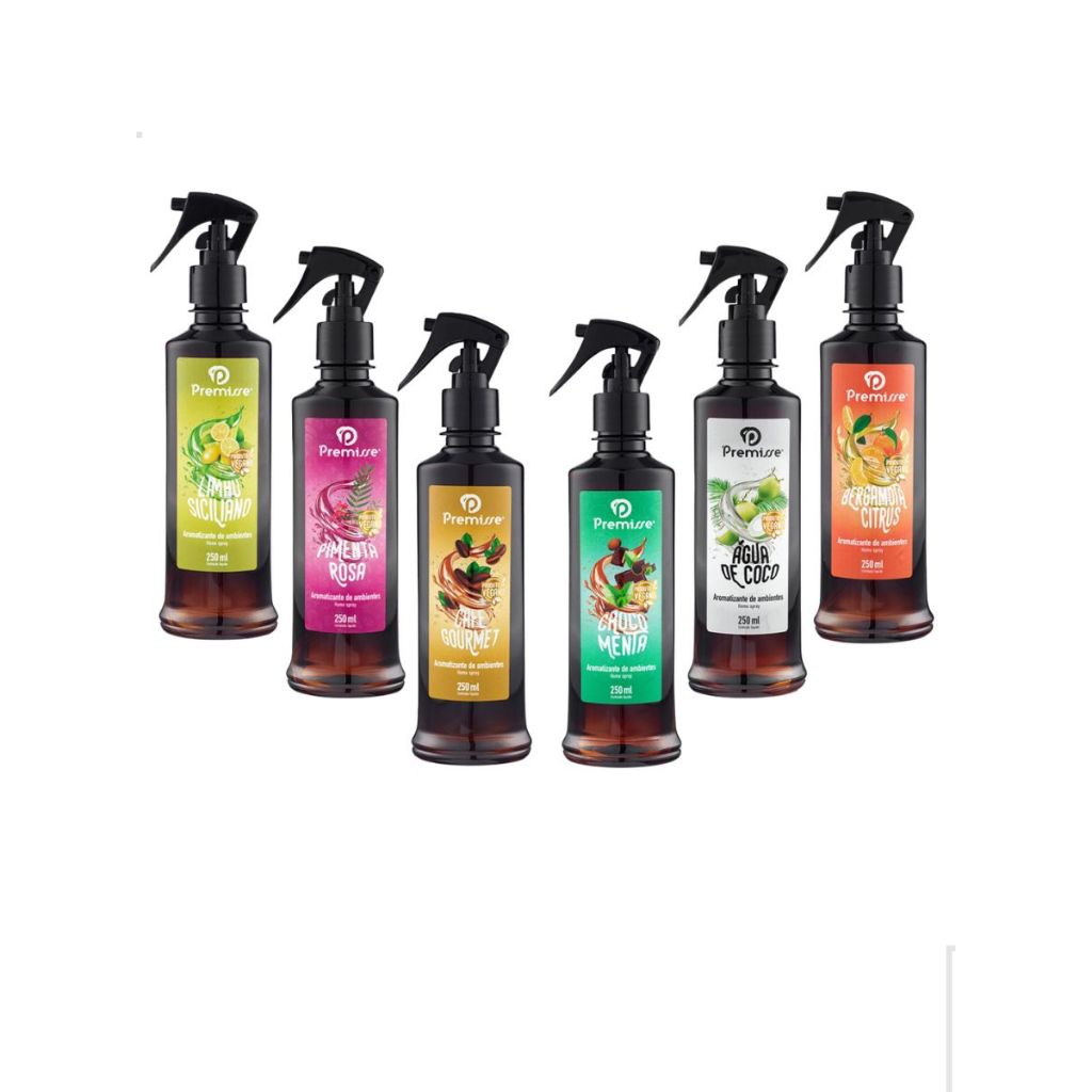 Aromatizante de Ambientes e Tecidos Vegano 250ml Premisse em Oferta na Shopee