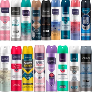 Desodorante Antitranspirante Aerosol ABOVE 150ml em Oferta na Shopee