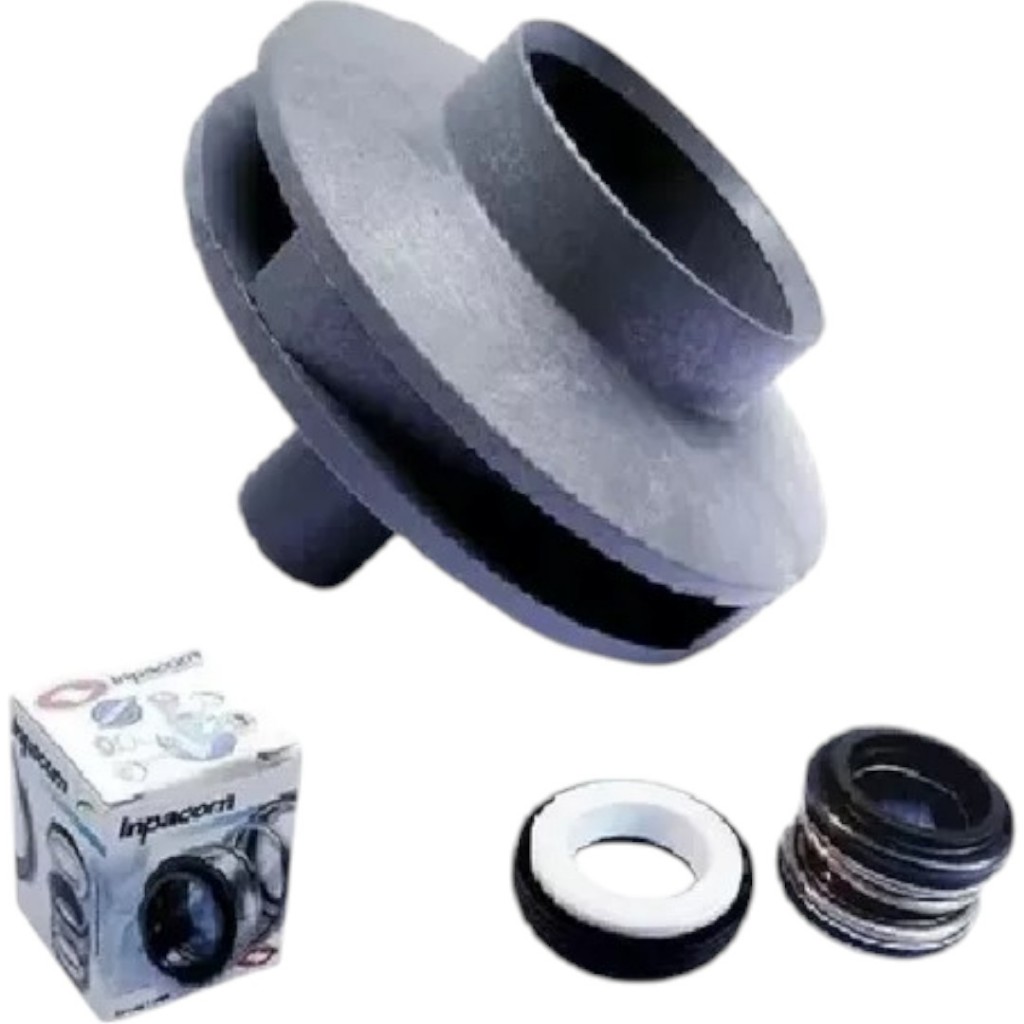 Rotor E Selo Mecânico Para bomba De Piscina Igui Splash 1/2cv MOdelo G1 G2 G3
