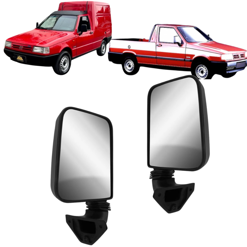 Retrovisor Fiorino 1991 1992 1993 1994 1995 1996 1997 Fixo em Oferta na Shopee