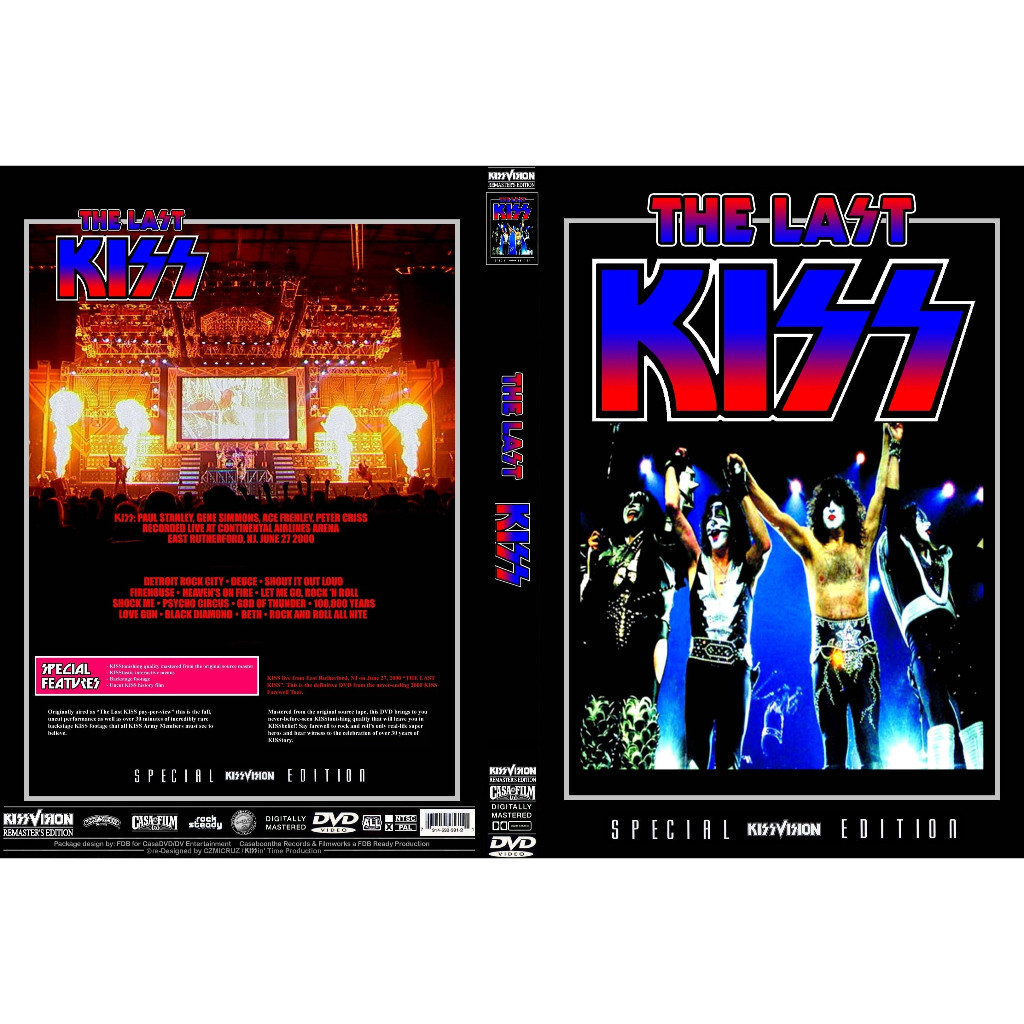 Kiss - The Last Kiss. Last Farewell At Meadowlands Nj 2000