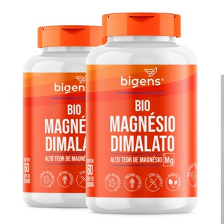 BIGENS KIT 2X BIO MAGNESIO 60 CÁPSULAS BIOGENS em Oferta na Shopee