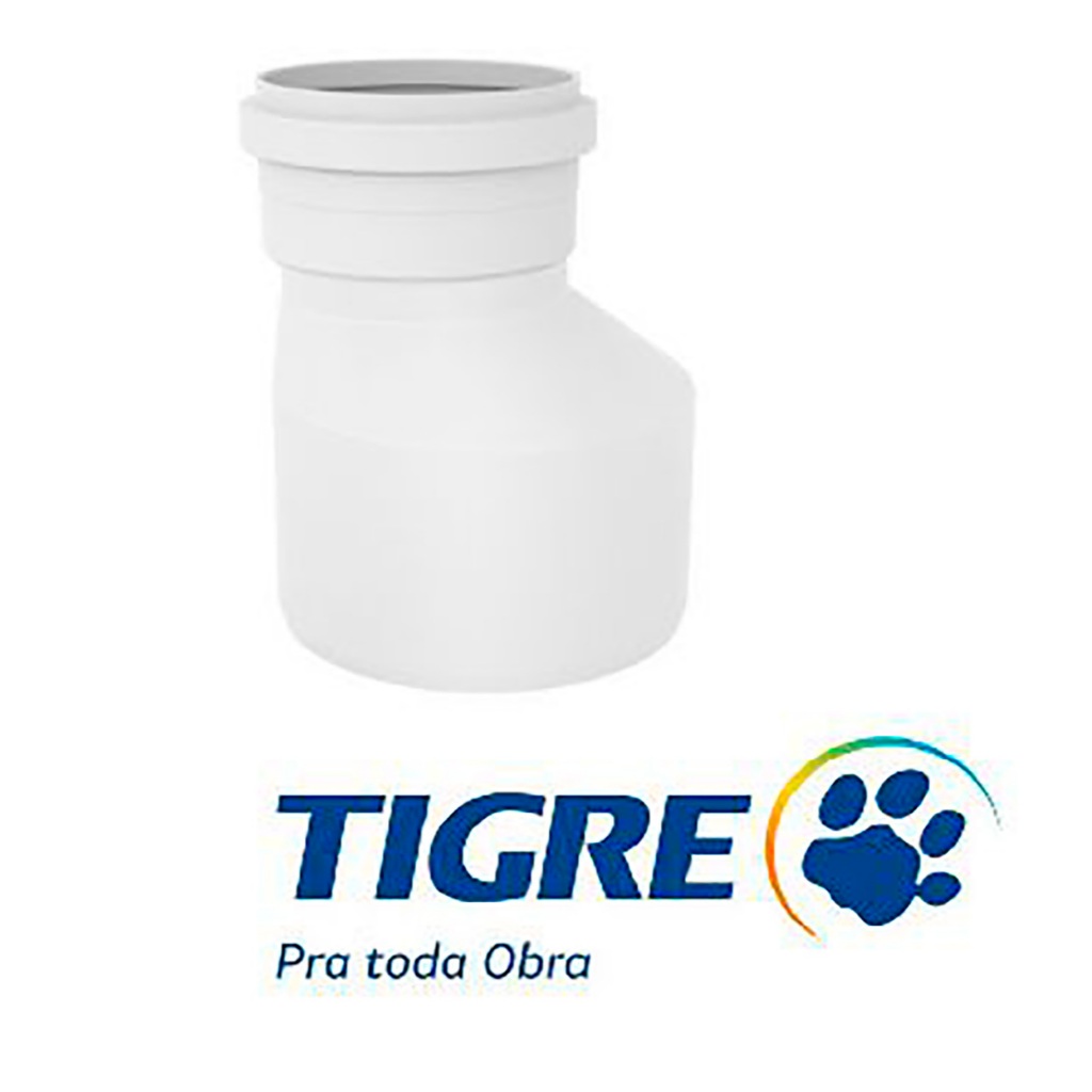 Detalhes do Redução Excêntrica Para Tubo Esgoto 100mm X 75mm Tigre