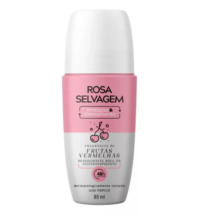 Desodorante Rosa Selvagem: proteção e fragrância irresistível! ORIGINAL